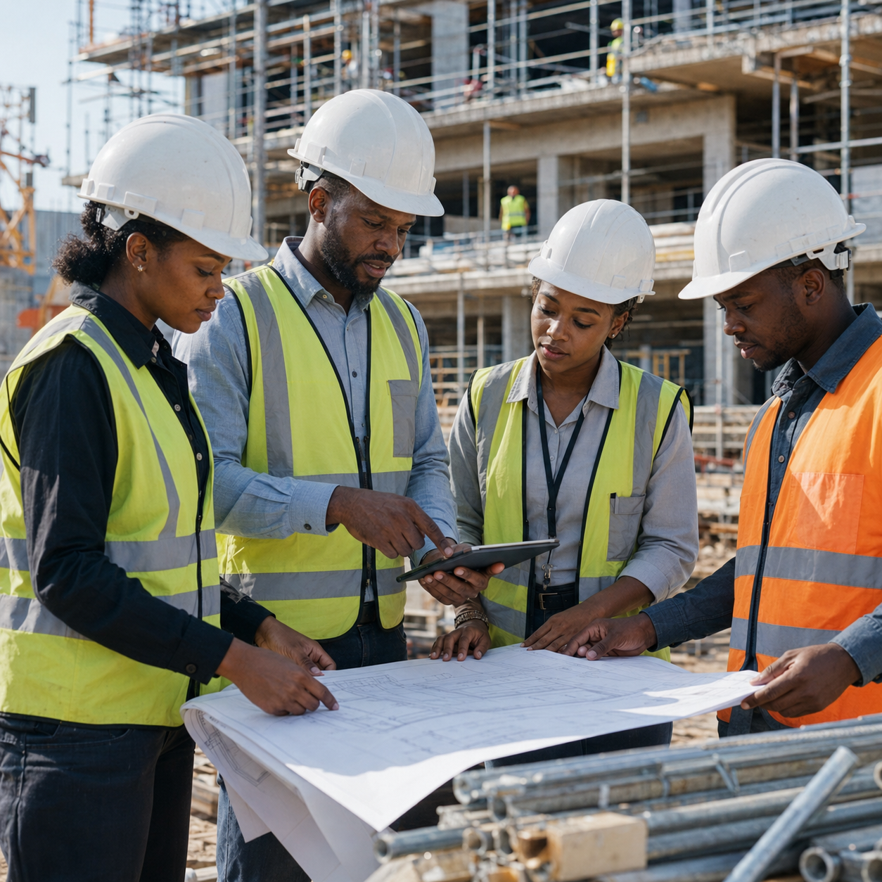 supporting emerging Proessionals and contractors